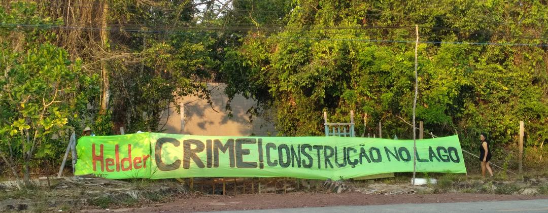 Salvaguardem o Lago Verde e suas florestas!