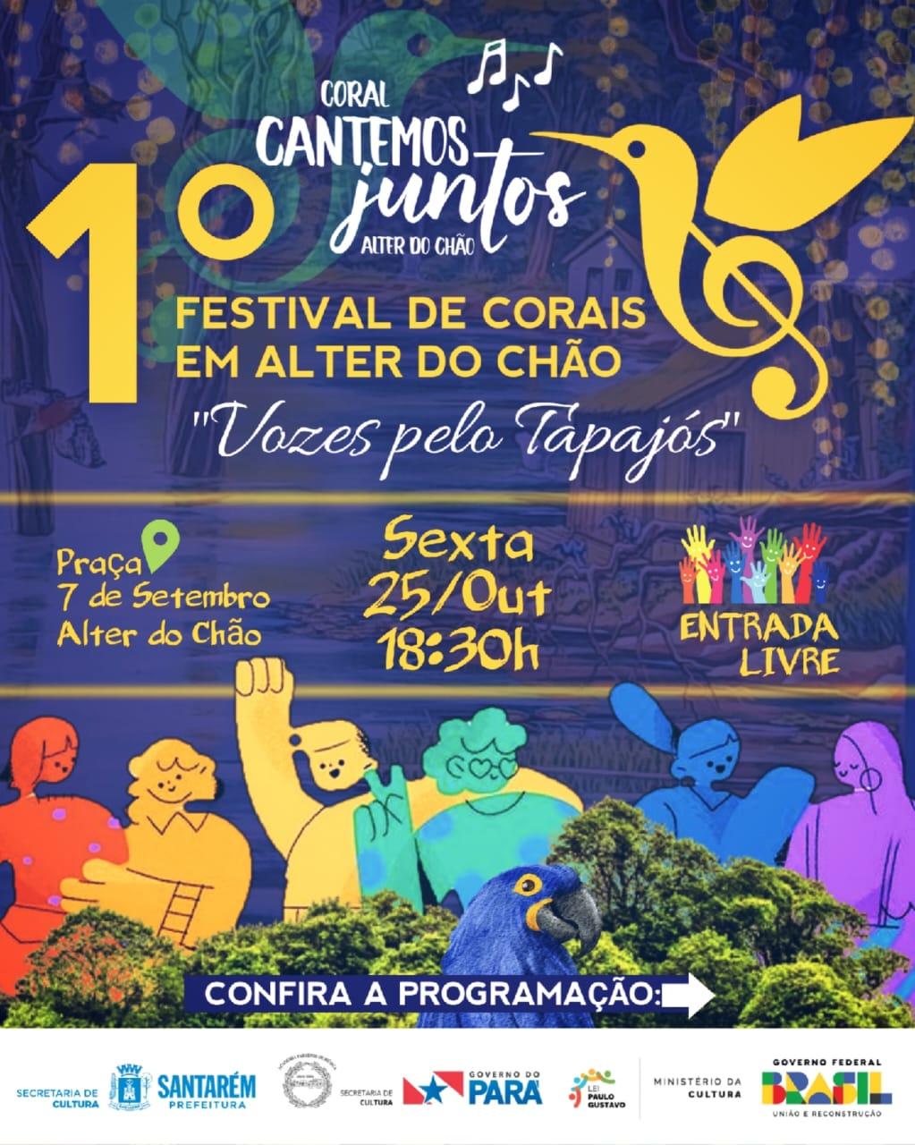 Primeiro Festival de Corais "Vozes pelo Tapajós"